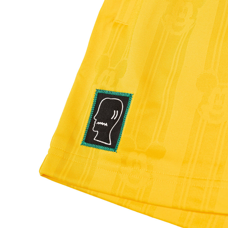 Adidas	x Brain Dead x Disney Football Short - XXL / Bold Gold - 4