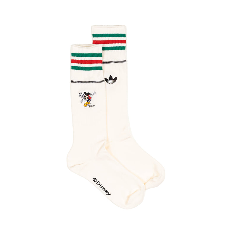 Adidas	x Brain Dead x Disney Socks - XS / Chalk White - 2