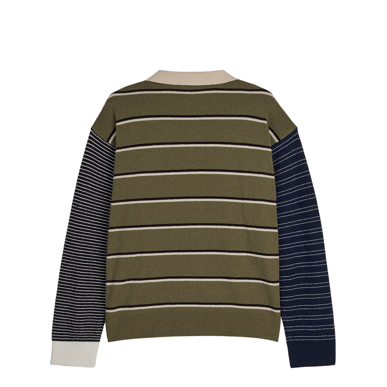Adidas	x Song For The Mute M007 Long Sleeve Tee - L / Olive Strata / Alumina / Black - 2