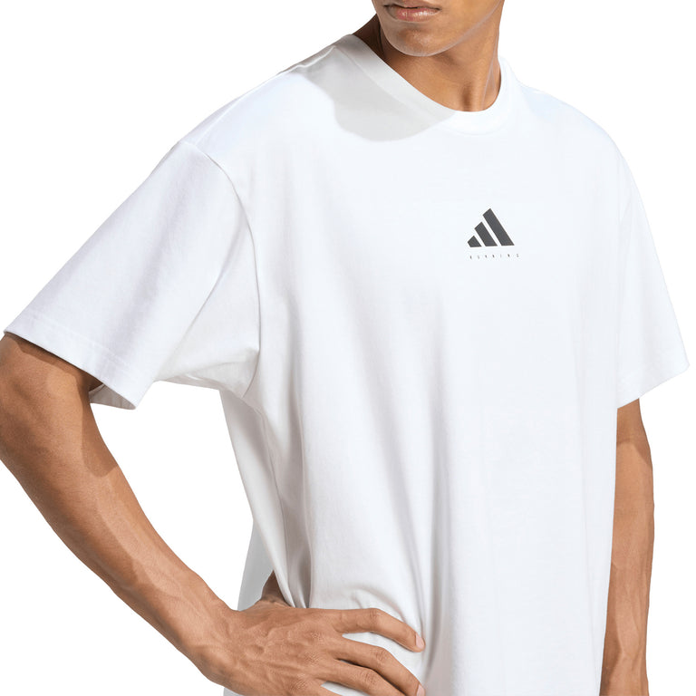 Adidas	Running Category Graphic T-Shirt - L / White - 2