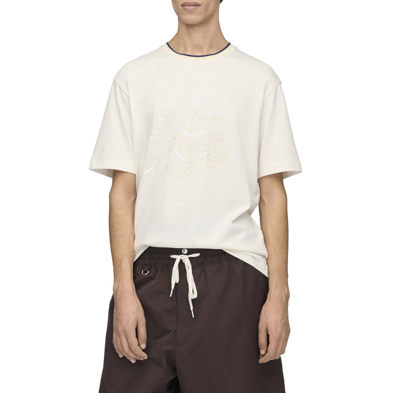 Adidas Y-3 x Wales Bonner Graphic T-Shirt - L / Chalk White - 4