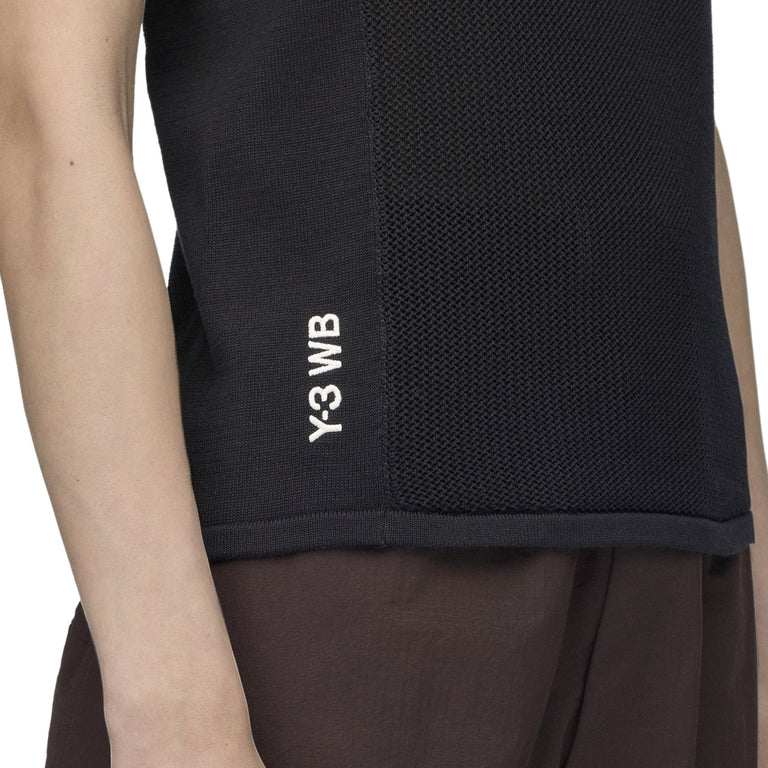 Adidas	x Wales Bonner x Y-3 Knit Tank Top - L / Black - 3
