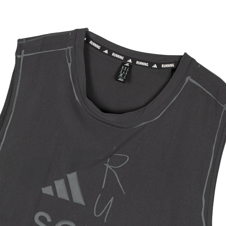 Adidas	x Song for the Mute Adi365 Running Tank Top - S / Black - 3