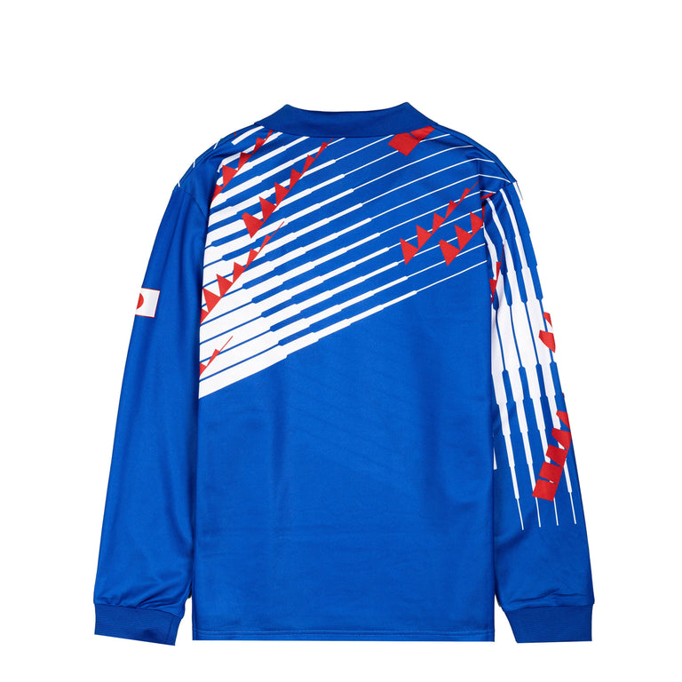 Adidas Japan Home Long Sleeve Jersey 1993 - XXL / Blue - 3