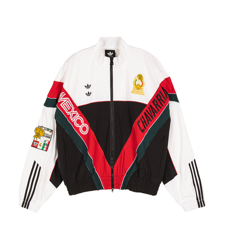 Adidas x Willy Chavarria Woven Track Jacket - L / White / Black - 1