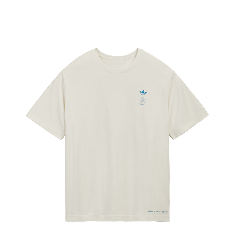 Adidas	x Bad Bunny DTMF Heavyweight Merch Tee *Barcelona* - S / Cream White - 2