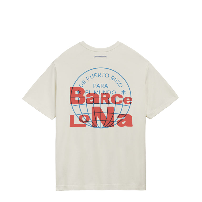 Adidas	x Bad Bunny DTMF Heavyweight Merch Tee *Barcelona* - S / Cream White - 1