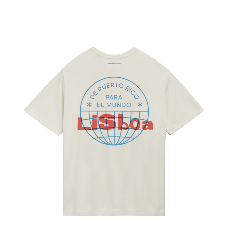 Adidas	x Bad Bunny DTMF Heavyweight Merch Tee *Lisboa* - S / Cream White - 1