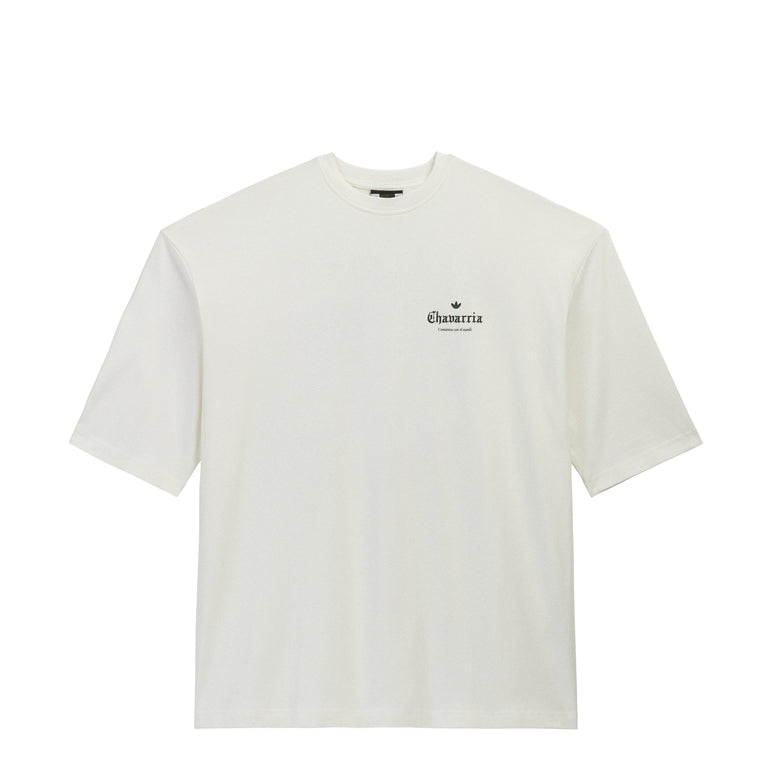 Adidas	x Willy Chavarria Graphic Tee - XXL / Off White - 2