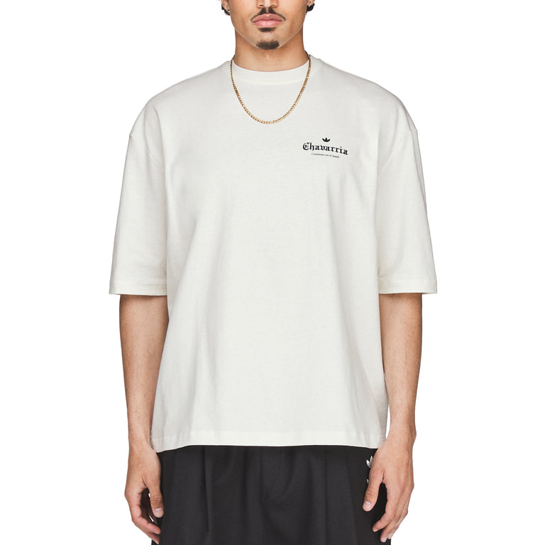 Adidas	x Willy Chavarria Graphic Tee - XXL / Off White - 3