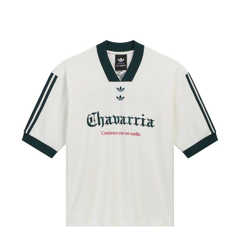 Adidas	x Willy Chavarria Soccer Tee - L / Off White - 1