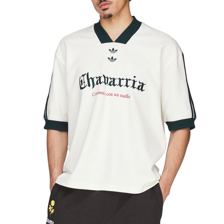 Adidas	x Willy Chavarria Soccer Tee - L / Off White - 3