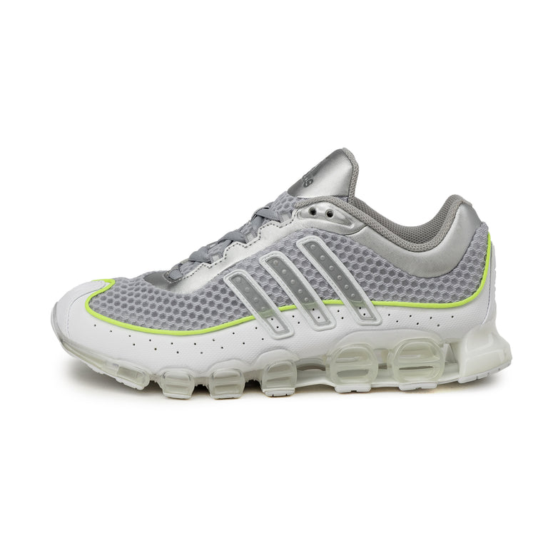 Adidas Megaride - 46 2/3 / Silver Metallic / Footwear White / Solar Yellow - 1