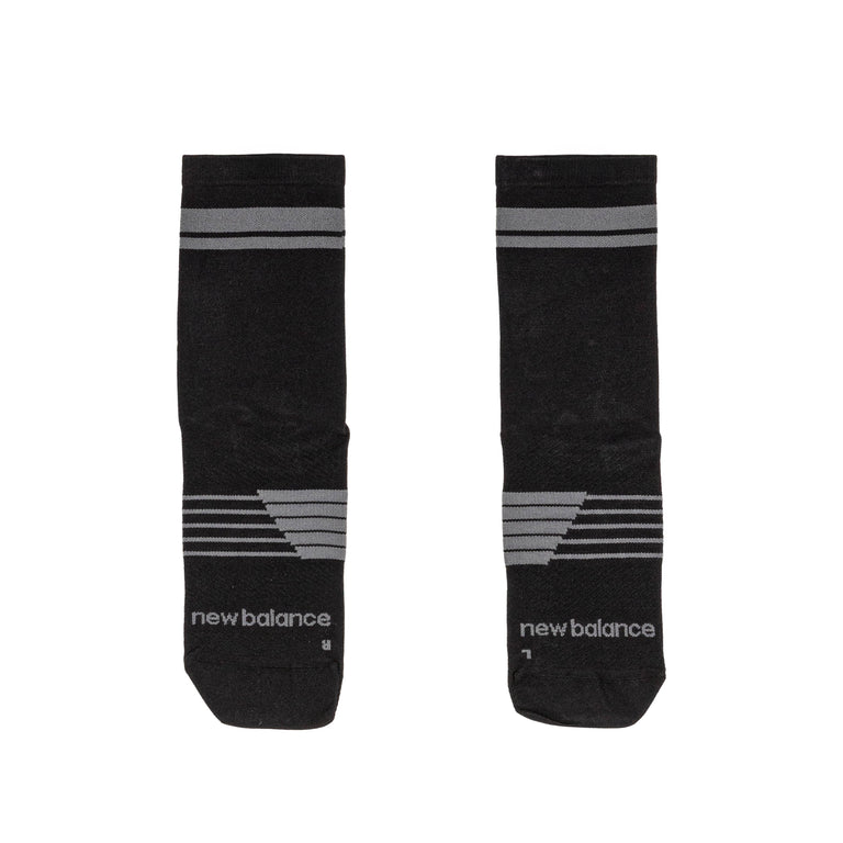 New Balance Pro Run Crew Socks 1 Pair - M / Black - 23