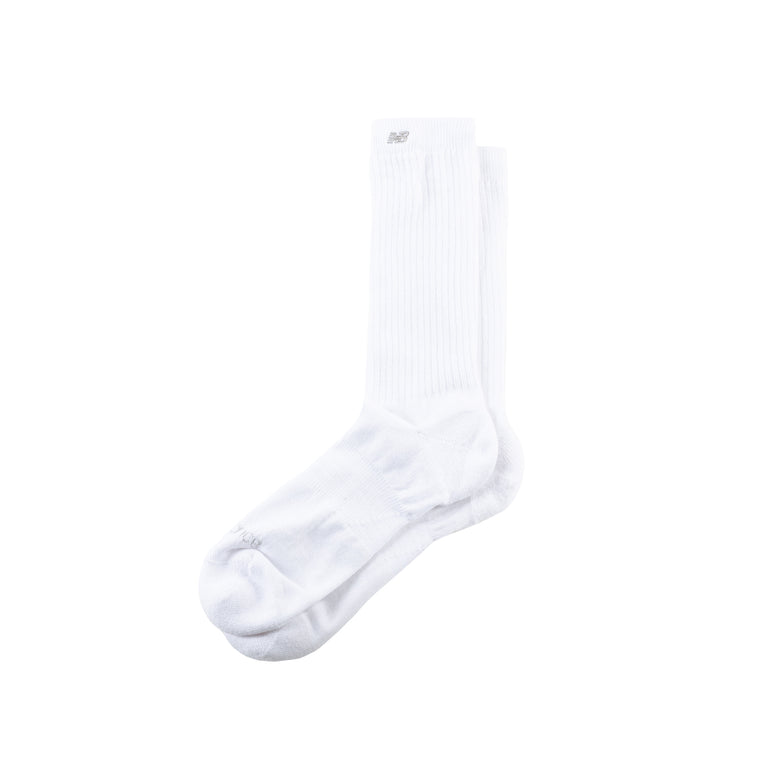 New Balance Active Slouchy Crew Socks 1 Pair - M / White
