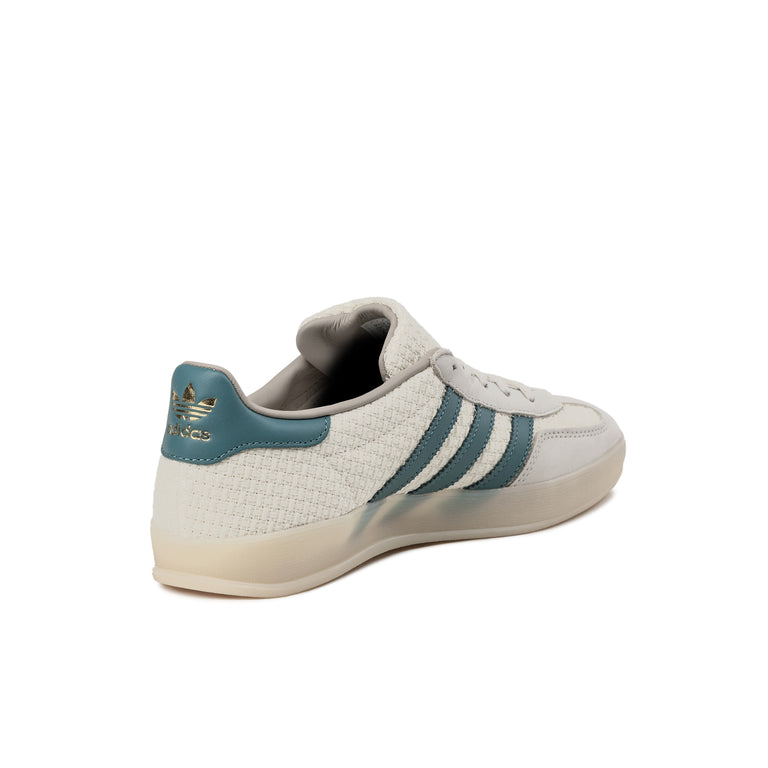 Adidas Gazelle Indoor - 40 2/3 / Cream White / Preloved Teal / Wonder White - 3