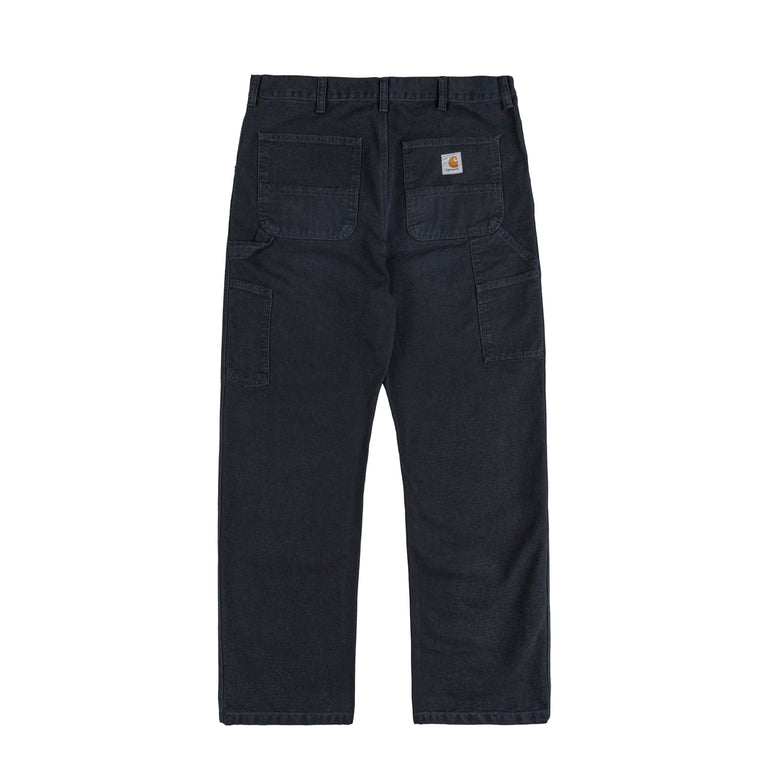 Carhartt WIP Single Knee Pant - 28 / Black Stone Canvas - 4