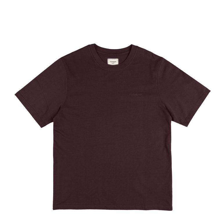 Asphaltgold Essential Cotton T-Shirt - XS / Dark Bordeaux
