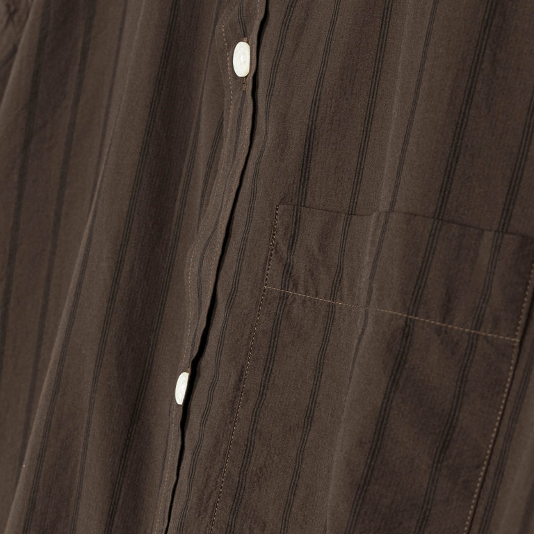mfpen	New Input Shirt - L / Dark Brown Triple Stripe - 3