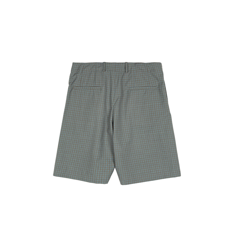 Our Legacy Ponte Shorts - 46 / Frosted Moss Check Nexwool - 2