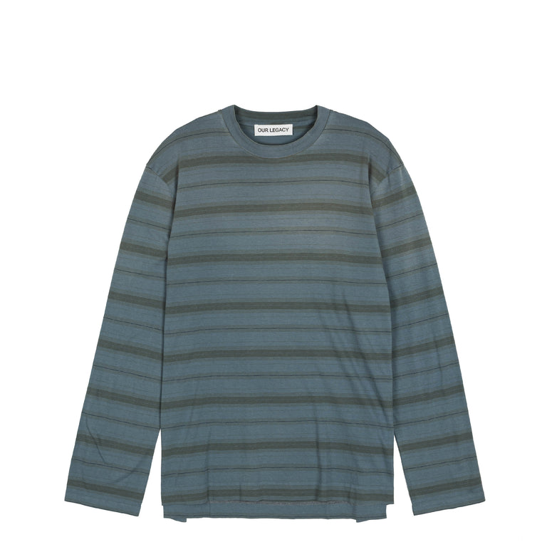 Our Legacy Box Longsleeve - 48 / Spray Fade Ghost Stripe
