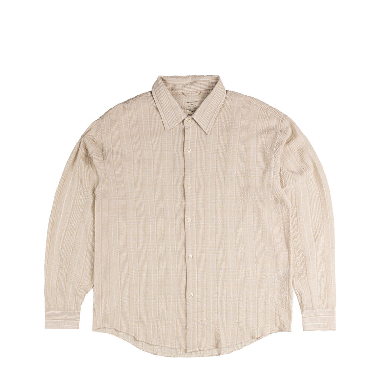 mfpen Exact Shirt - L / Dusty Seersucker Check
