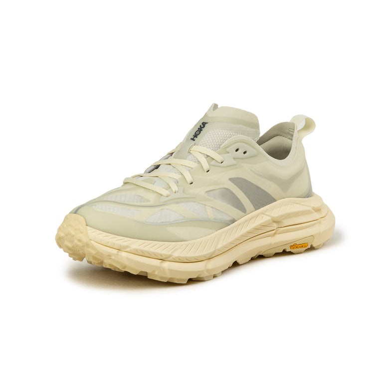 HOKA Mafate Speed 4 Lite - 44 / Truffle Salt / Vintage Yellow - 4