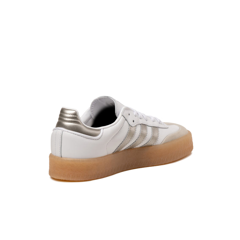 Adidas Sambae W - 37 1/3 / Footwear White / Silver Metallic / Gum 3 - 3