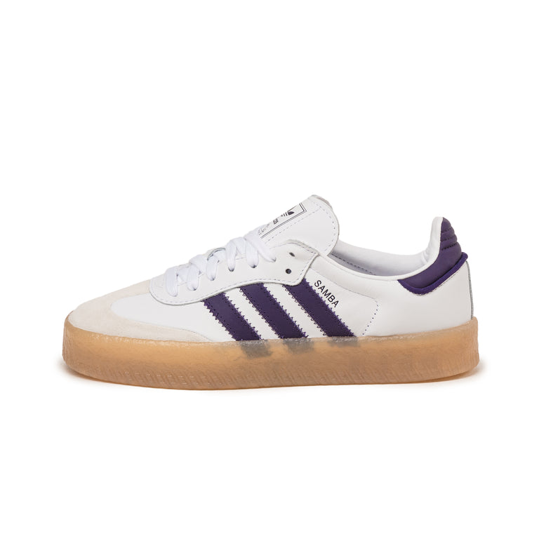 Adidas Sambae W - 40 / Footwear White / Off White / Aurich Plum
