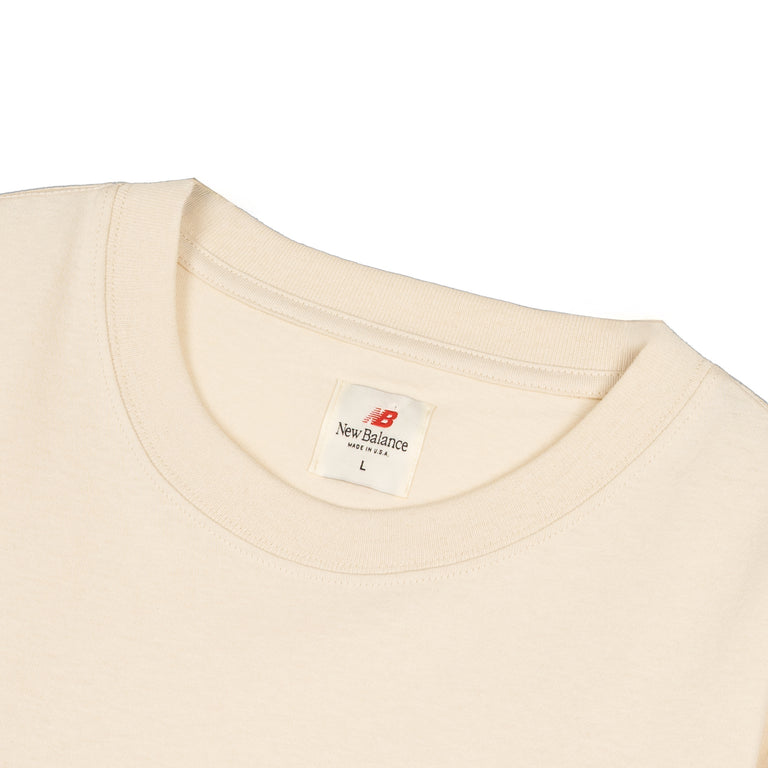 New Balance Made In USA Graphic T-Shirt - L / Linen - 2