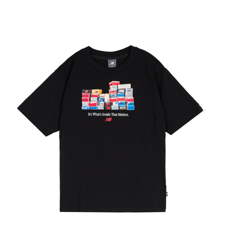 New Balance Boxes T-Shirt - L / Black
