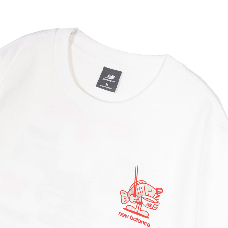 New Balance Ramen T-Shirt - XL / White - 3