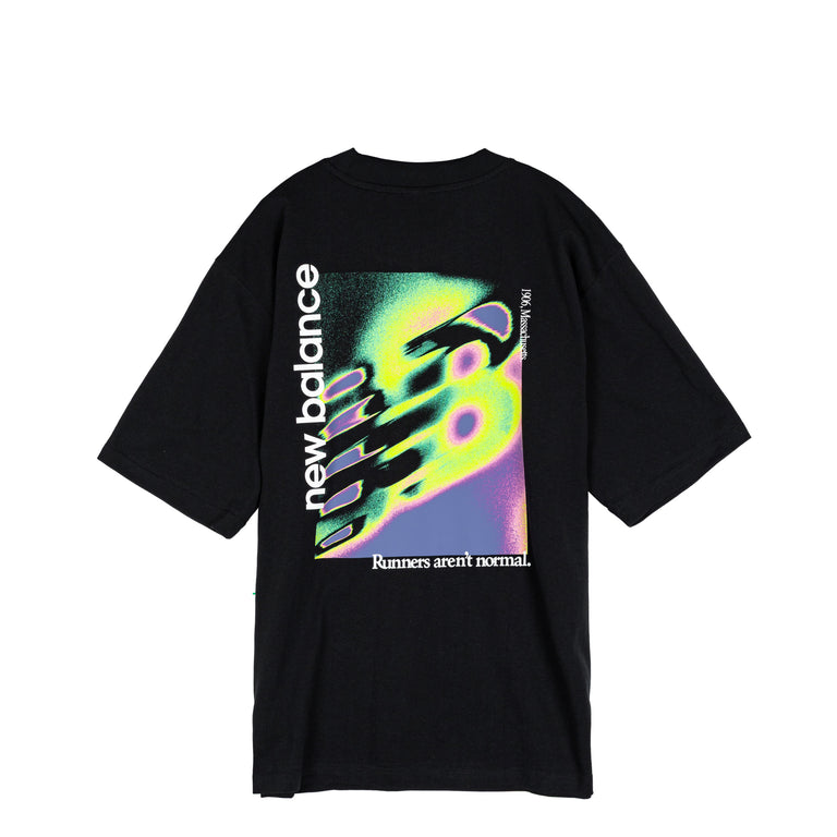 New Balance Classic Tri-Logo Heat Map T-Shirt - XL / Black
