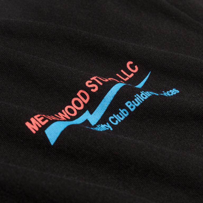Metalwood Club Building T-Shirt - S / Black - 4