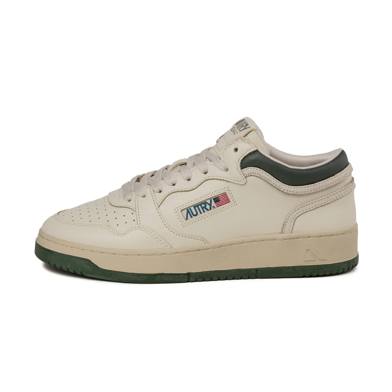 Autry Med-Way Mid *Leather / Crack* - 43 / Mountain / Marshmallow
