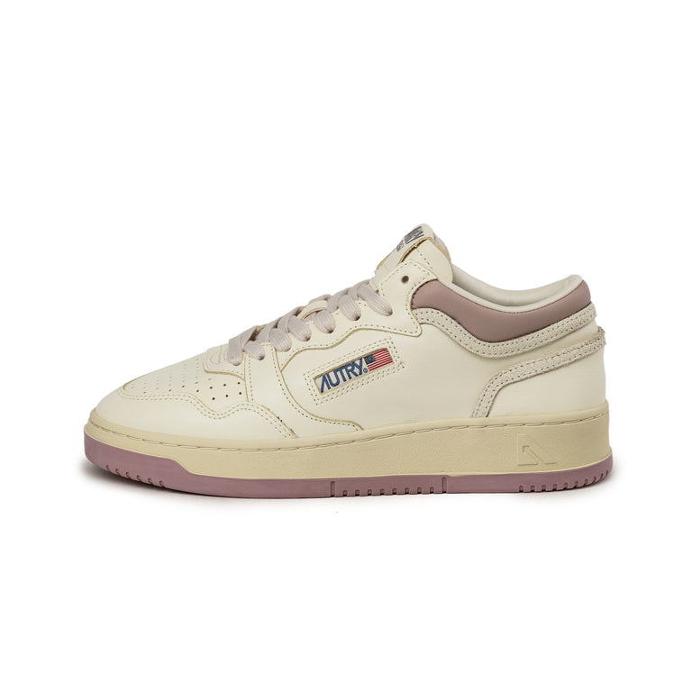 Autry Med-Way Mid W *Leather / Crack* - 40 / Zephyr / Marshmallow
