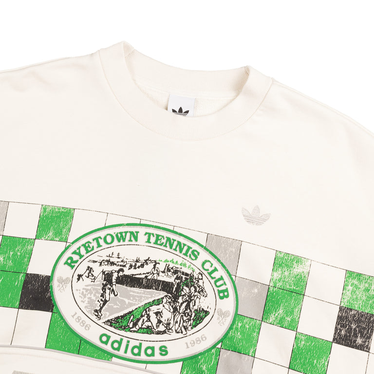 Adidas Wmns Archive Court Sweatshirt - XXL / Cloud White - 3