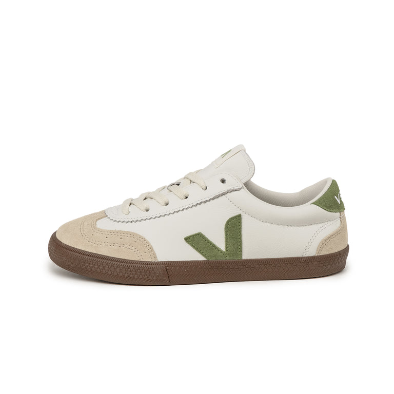 Veja Volley W *O.T. Leather* - 38 / White / Kiwi / Bark - 1
