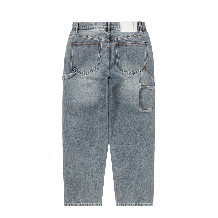 thisisneverthat Denim Double Knee Pant - M / Washed Blue - 3