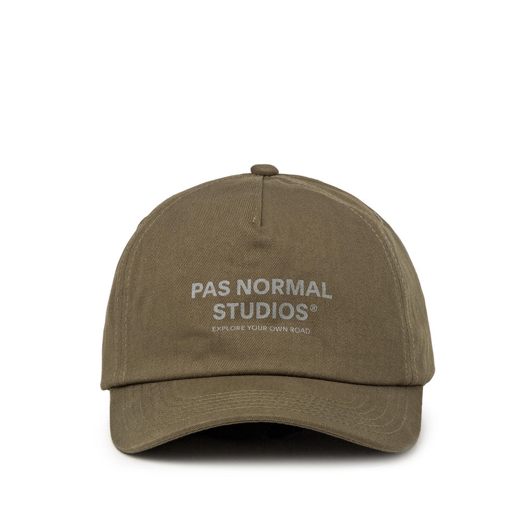 Pas Normal Studios Off-Race Cotton Cap - M/L / Mud
