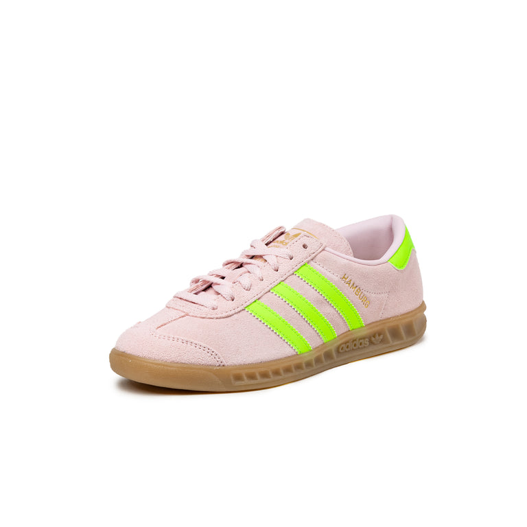 Adidas Hamburg W - 37 1/3 / Clear Pink / Solar Green / Gold Metallic - 5