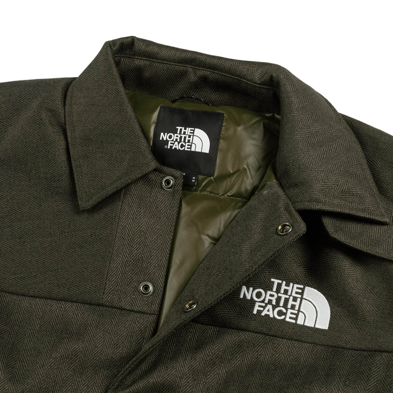 The North Face Varsity Down Jacket - L / New Taupe Green / White Dune - 4