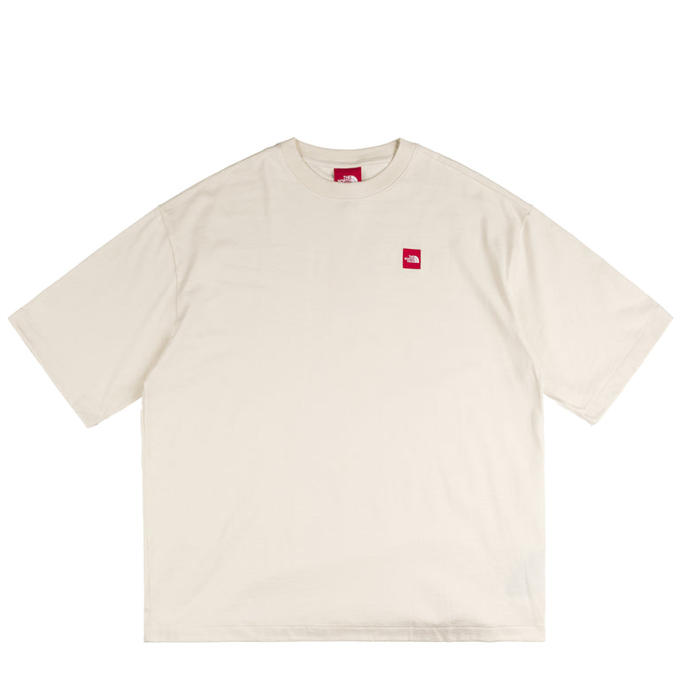 The North Face Red Box Short Sleeve Tee - S / White Dune - 1