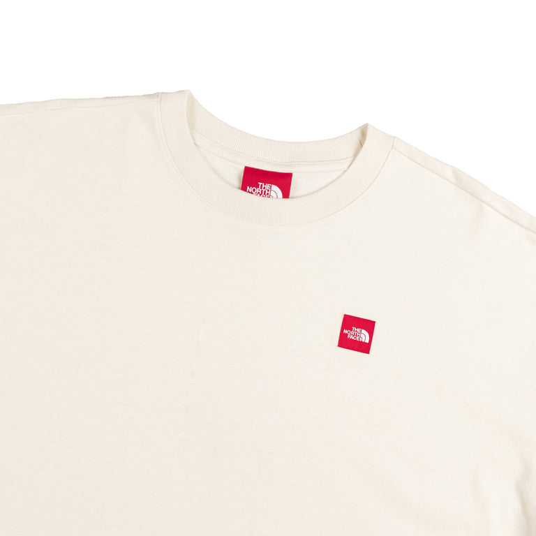 The North Face Red Box Short Sleeve Tee - S / White Dune - 2