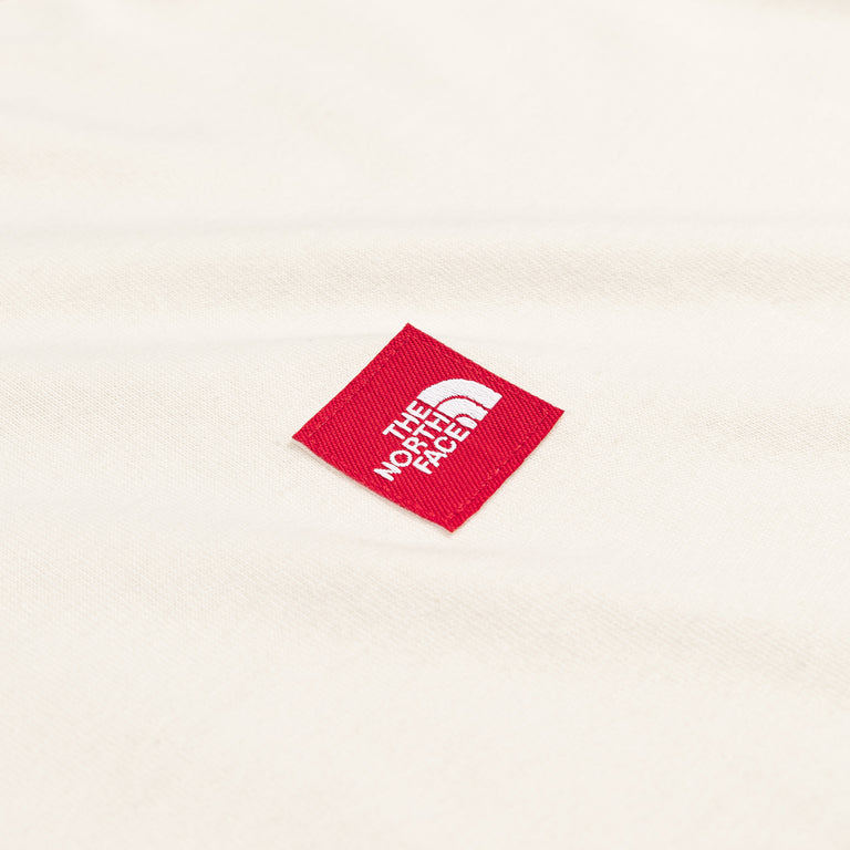The North Face Red Box Short Sleeve Tee - S / White Dune - 3