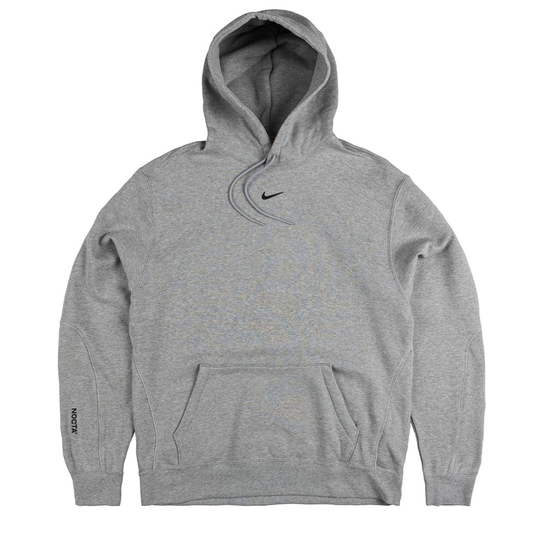Nike x Nocta Fleece Hoodie - XL / Dark Grey Heather / Matte Silver / Black - 1
