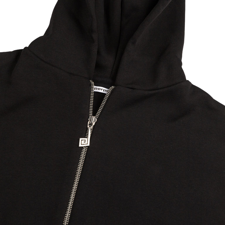 Perplex Two-Way Zip Hoodie - M / Black - 2
