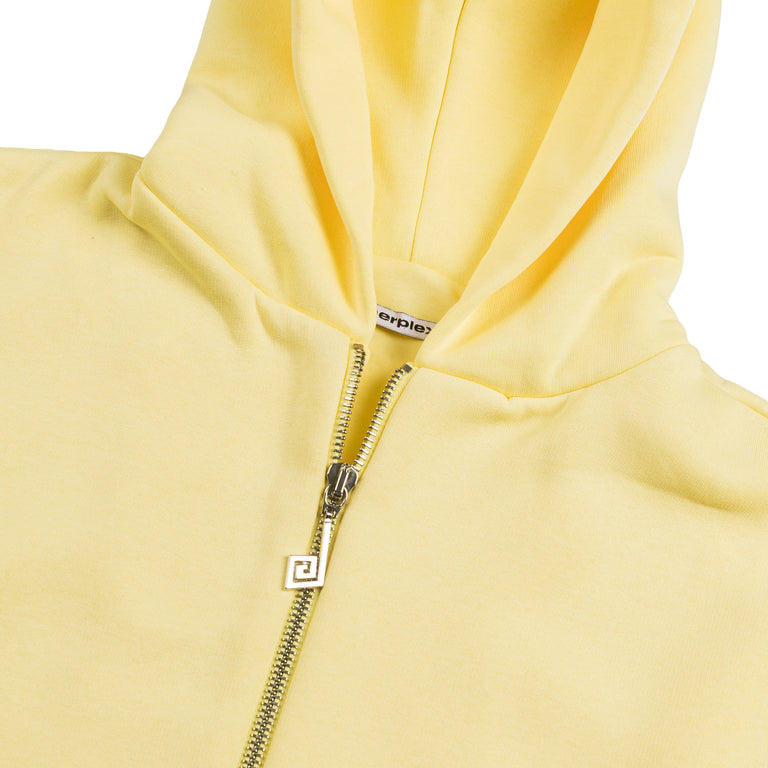 Perplex Two-Way Zip Hoodie - XL / Butter - 2