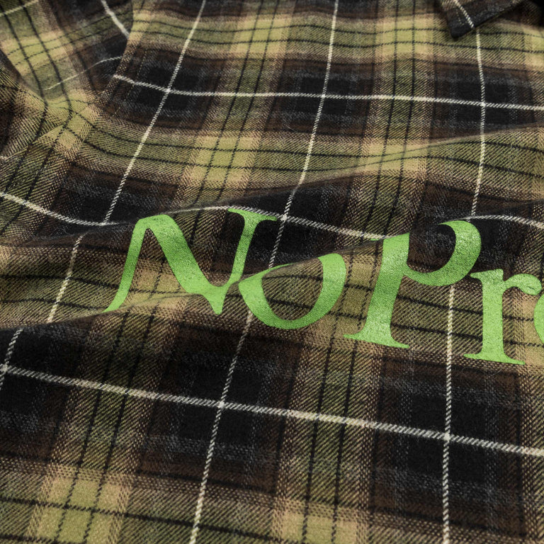 No Problemo Plaid Shirt - M / Green - 3