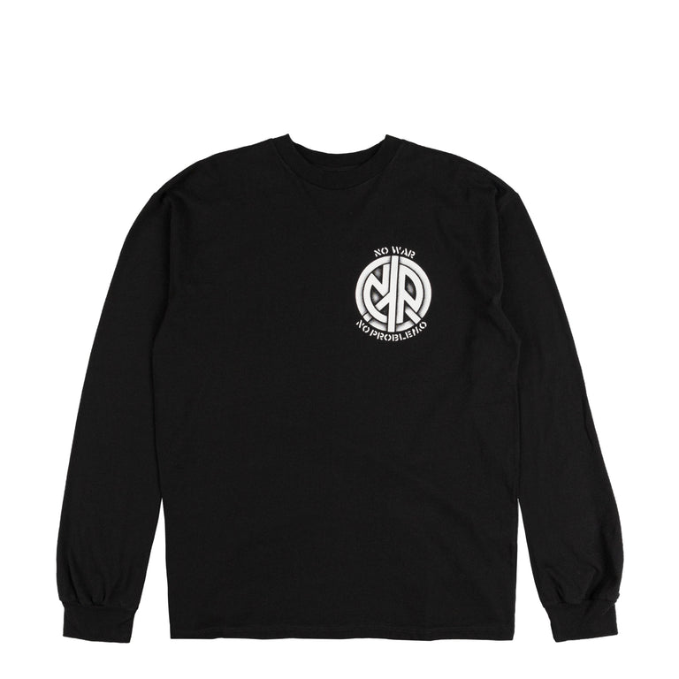 No Problemo No War Longsleeve Tee - XL / Black - 2